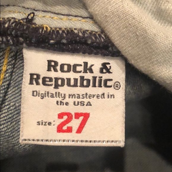 Rock & Republic Roth Jeans - Rhinestone - 27 - Picture 7 of 8